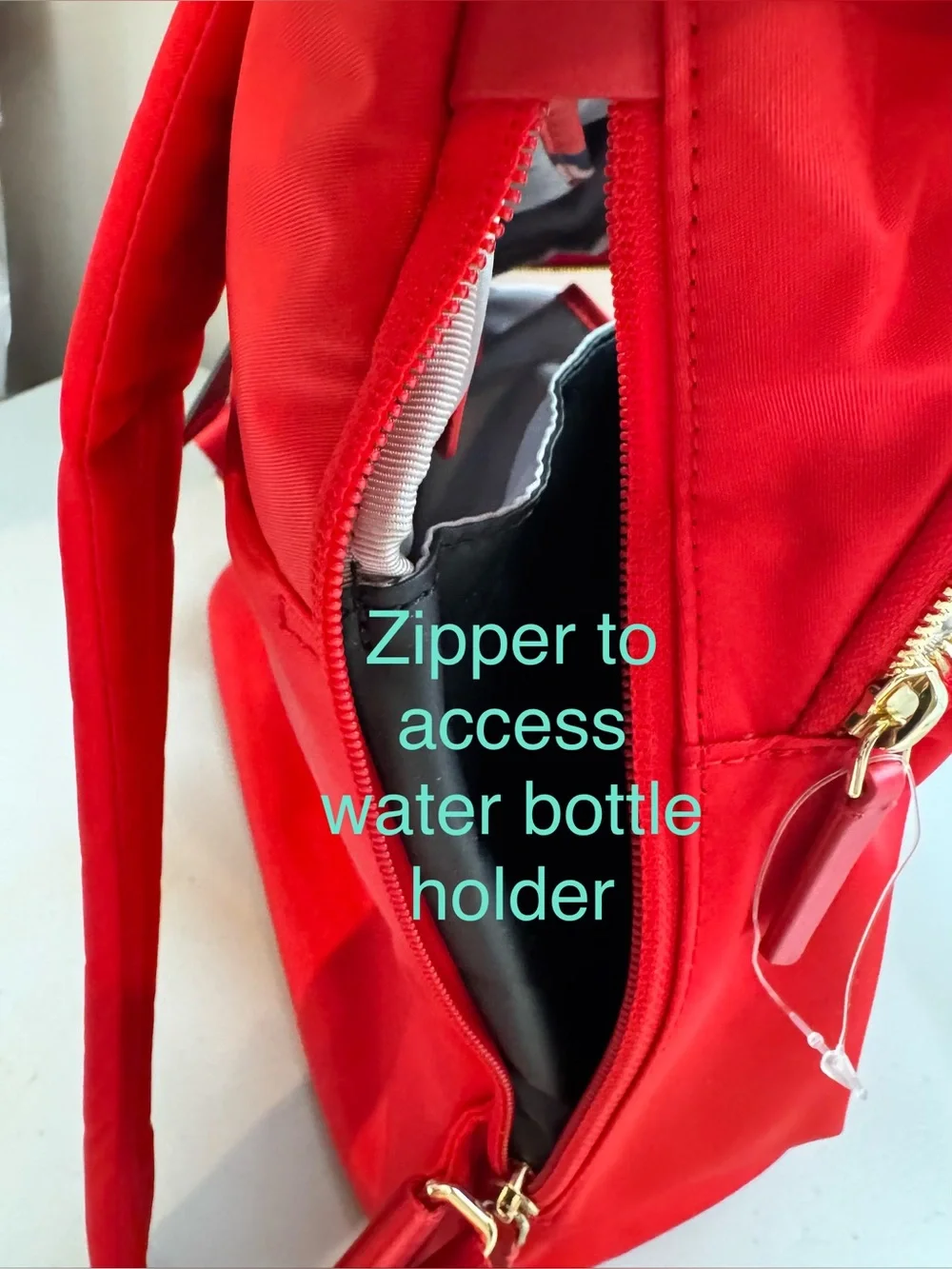 Tumi Hagen Backpack in Sunset Red Nylon